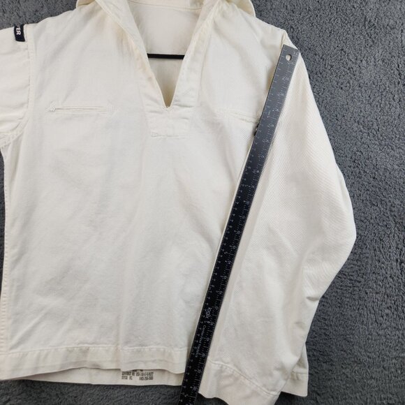 Vintage 60's US Navy White Jumper 40 R Dress Service Military Men's Uniform DSCP - Picture 9 of 14